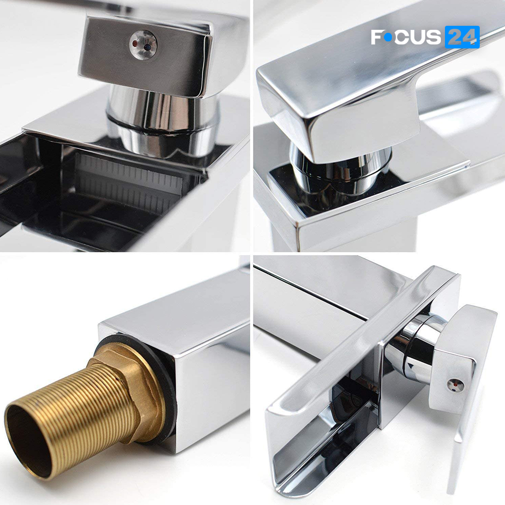 Wasserfall Waschtischarmatur Wasserhahn Waschbecken Einhandmischer | eBay