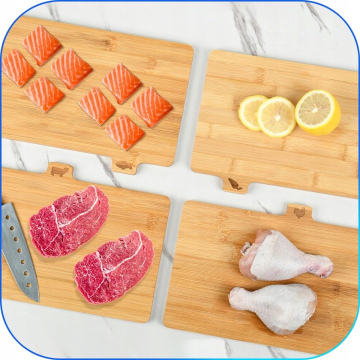 Schneidebretter für Fleisch Fisch Gemüse und Obst
